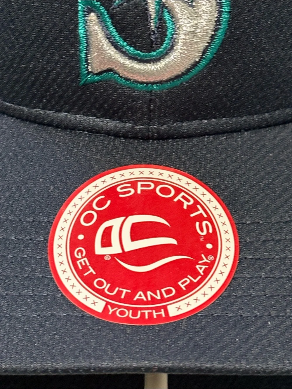 Seattle Mariners Black Embroidered Baseball Cap